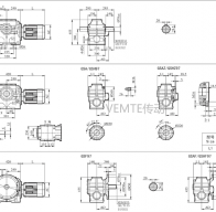 SD09 SF09 SS09 SFK09減速機(jī)電機(jī)型號(hào)大全及尺寸圖