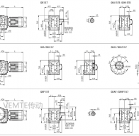KD15 KK15 KF15 KFK15減速機(jī)電機(jī)型號(hào)大全及尺寸圖紙